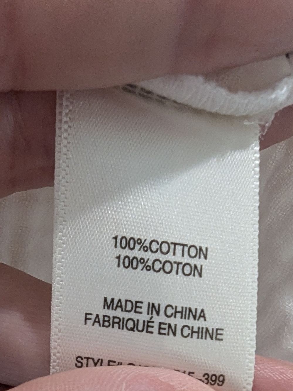 2/$40 Cloth & Stone White 100% Cotton Gauze Lace-Up Top - Picture 9 of 9